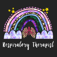 Respiratory Therapist Rainbow Lung Leopard Therapy 3/4 Sleeve Shirt | Artistshot