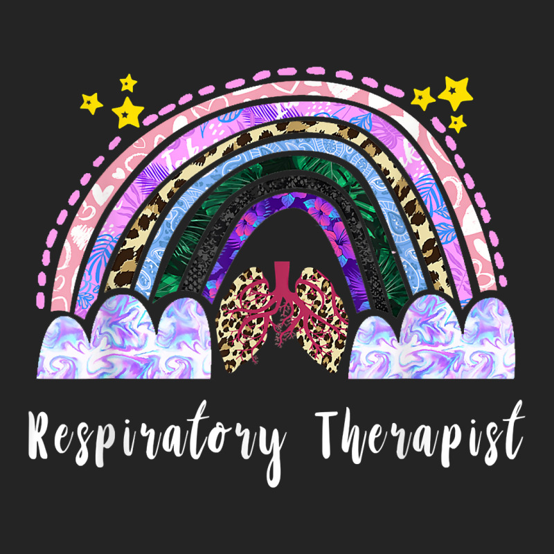 Respiratory Therapist Rainbow Lung Leopard Therapy 3/4 Sleeve Shirt | Artistshot