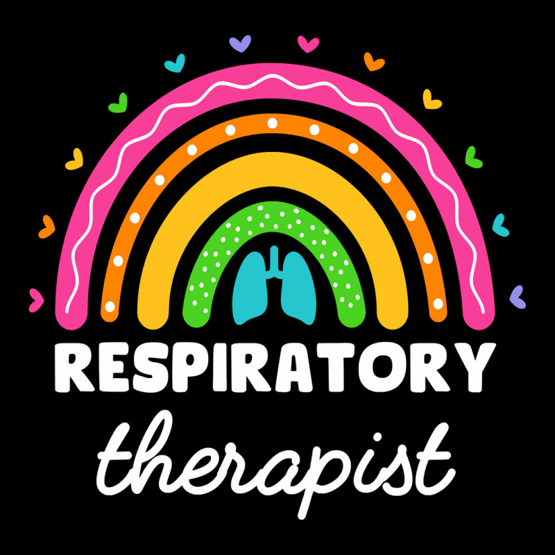 Respiratory Therapist Rainbow Lung Rt Respiratory Therapy Sweatshirt V-neck Tee | Artistshot