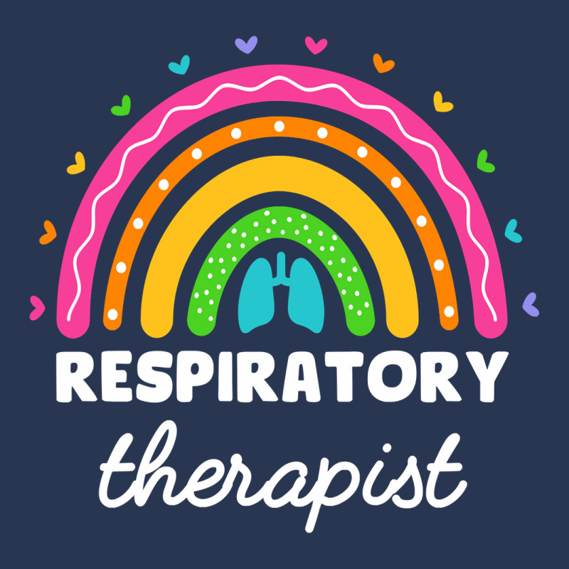 Respiratory Therapist Rainbow Lung Rt Respiratory Therapy Sweatshirt Men Denim Jacket | Artistshot