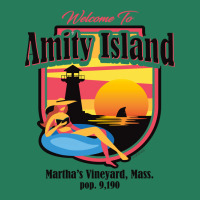 Welcome To Amity Island (universal © Ucs Llc) T-shirt | Artistshot