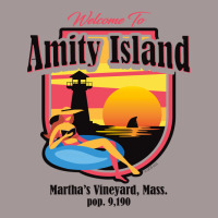 Welcome To Amity Island (universal © Ucs Llc) Vintage Hoodie | Artistshot