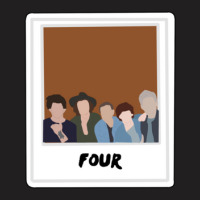 One Direction Four Album Art T-shirt | Artistshot