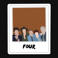 One Direction Four Album Art Graphic T-shirt | Artistshot