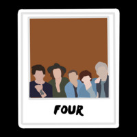 One Direction Four Album Art Pocket T-shirt | Artistshot