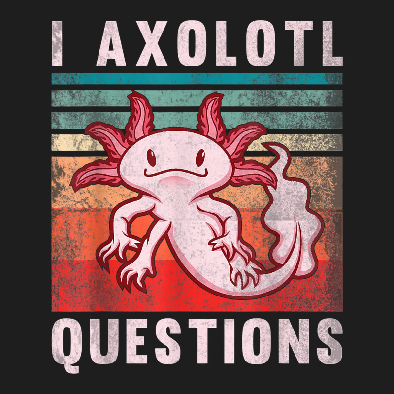 Retro 90s Axolotl Funny I Axolotl Questions Classic T-shirt | Artistshot