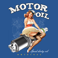 Motor Oil Girl T-shirt | Artistshot