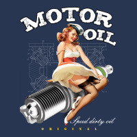 Motor Oil Girl Men Denim Jacket | Artistshot