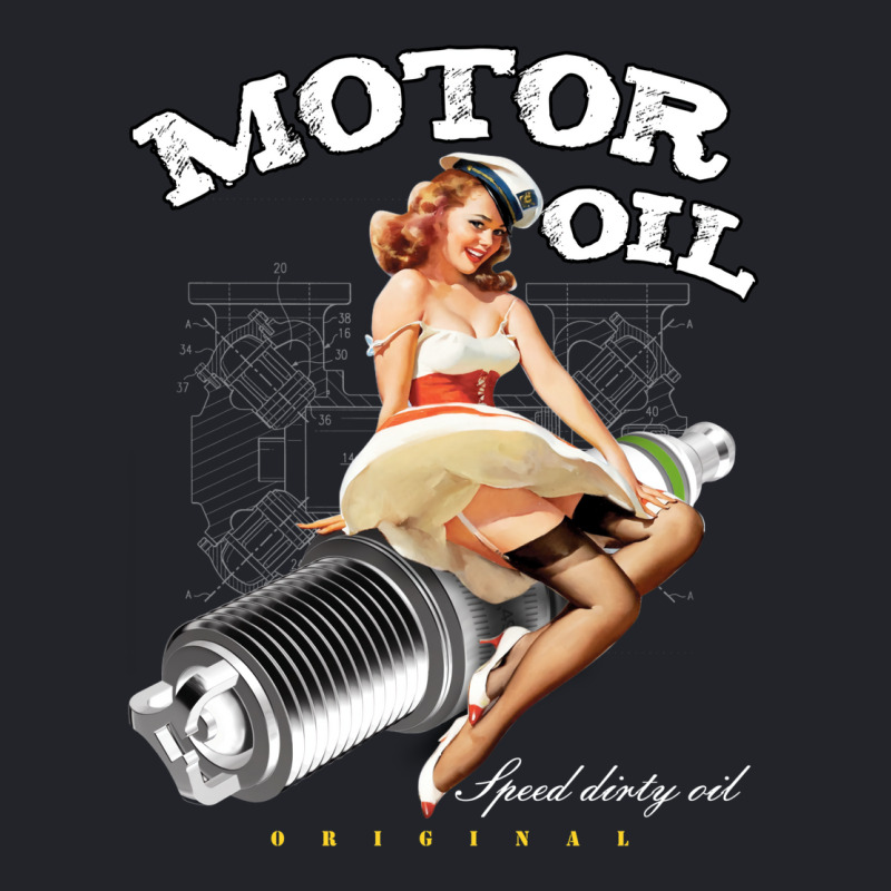 Motor Oil Girl Lightweight Hoodie by uezawataish2 | Artistshot