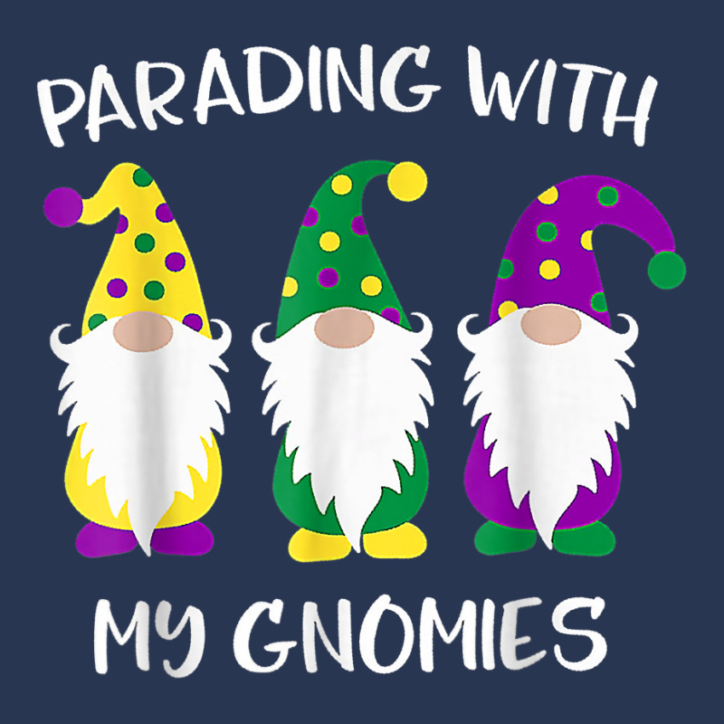 Parading With My Gnomies Mardi Gras Funny Gifts T Shirt Men Denim Jacket by genousuv | Artistshot