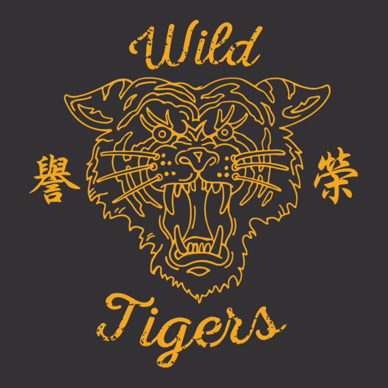 Wild Tigers Vintage Hoodie And Short Set by glealcongerj | Artistshot