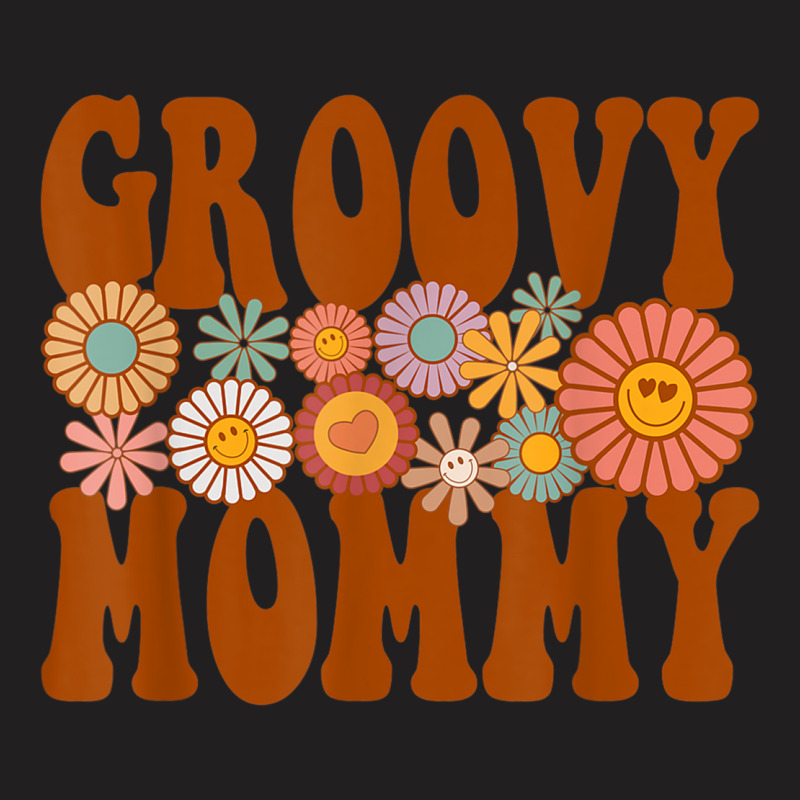 Retro Groovy Mommy Matching Family 1st Birthday Party T-shirt | Artistshot