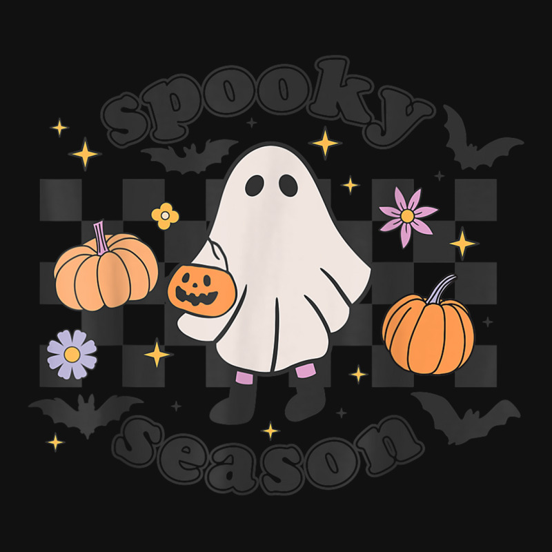 Retro Groovy Spooky Season Halloween Ghost Boo Fall Autumn Graphic T-shirt | Artistshot