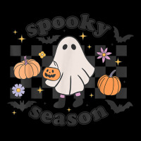 Retro Groovy Spooky Season Halloween Ghost Boo Fall Autumn Pocket T-shirt | Artistshot