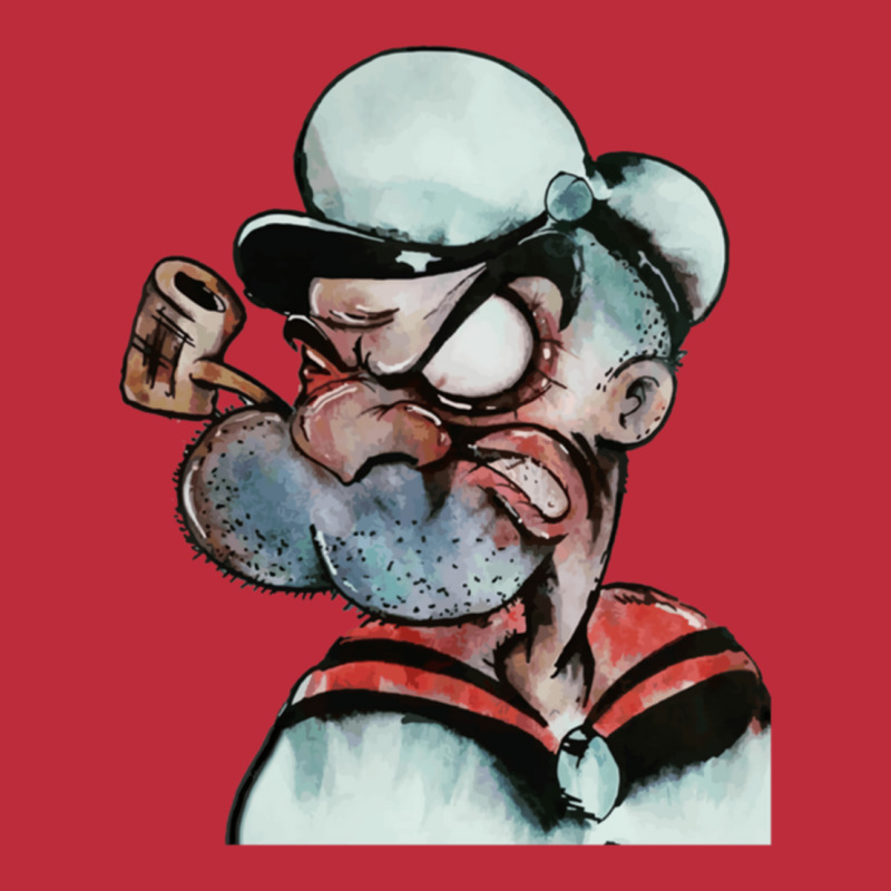 Popeye Old Angry Man Pocket T-Shirt by alwatpuahl | Artistshot