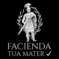 Funny Latin To Do List   Facienda   Tua Mater   Ancient Rome T Shirt Fleece Short | Artistshot