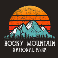 Retro Rocky Mountain National Park Distressed Rocky Mountain Tank Top | Artistshot