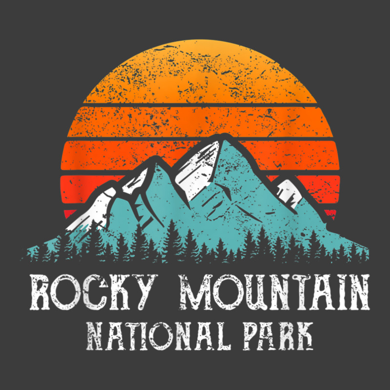 Retro Rocky Mountain National Park Distressed Rocky Mountain Men's Polo Shirt | Artistshot