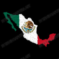 Mexico Map Flag Drawing Line Art Lightweight Hoodie | Artistshot