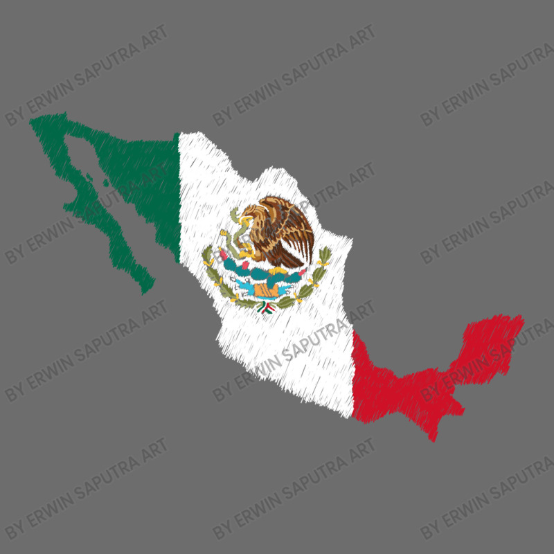 Mexico Map Flag Drawing Line Art Toddler 3/4 Sleeve Tee by Erwin Saputra Art | Artistshot