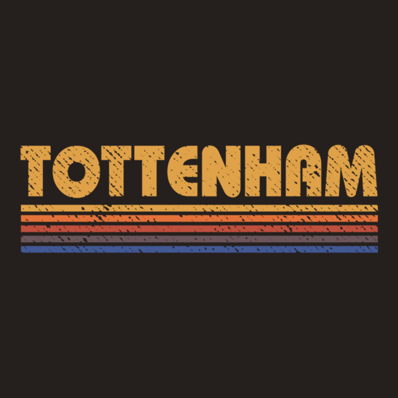 Retro Tottenham London Sweatshirt Tank Top | Artistshot