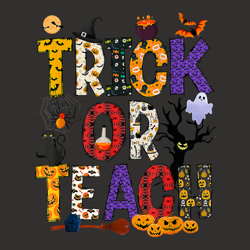 Retro Trick Or Teach Teacher Halloween Costume Men Women Champion Hoodie | Artistshot