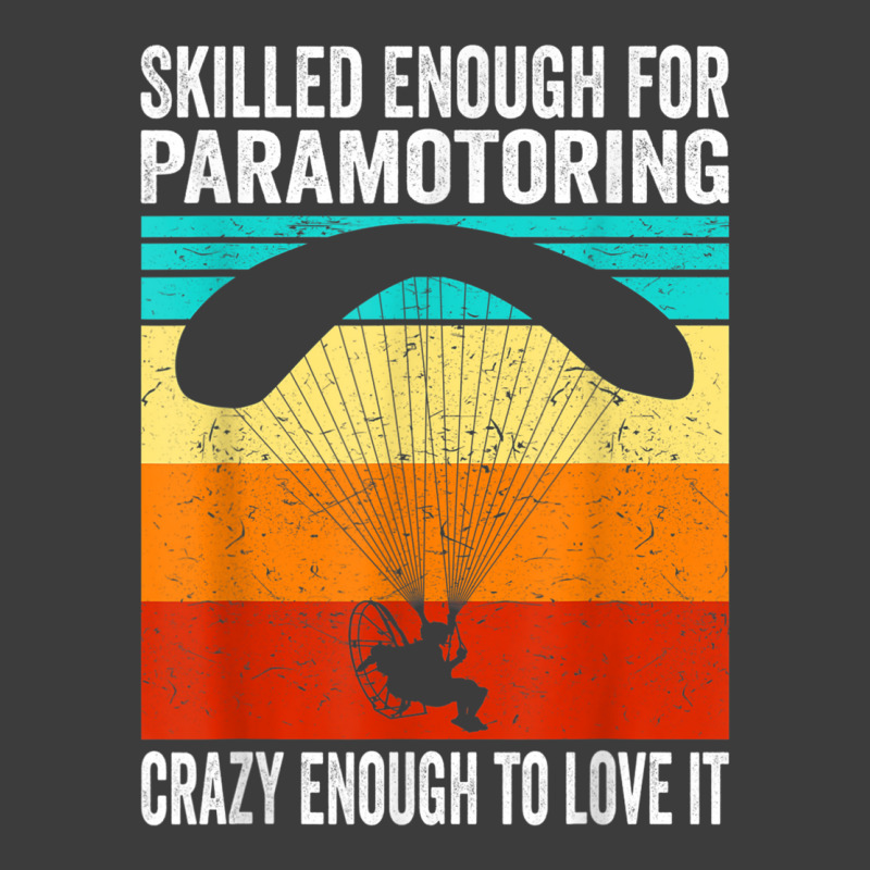 Skilled Enough For Paramotoring Vintage Paramotor Men's Polo Shirt | Artistshot