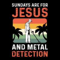 Sundays Are For Jesus And Metal Detection 1 Adjustable Cap | Artistshot