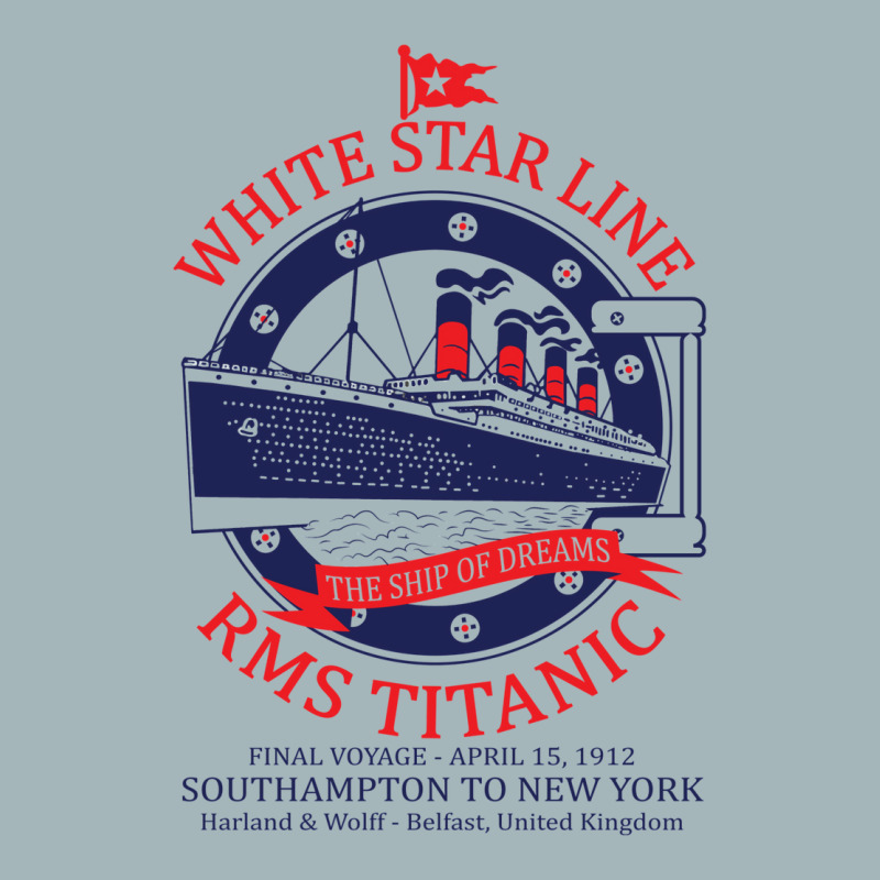 White Star Line   Titanic Unisex Sherpa-lined Denim Jacket | Artistshot