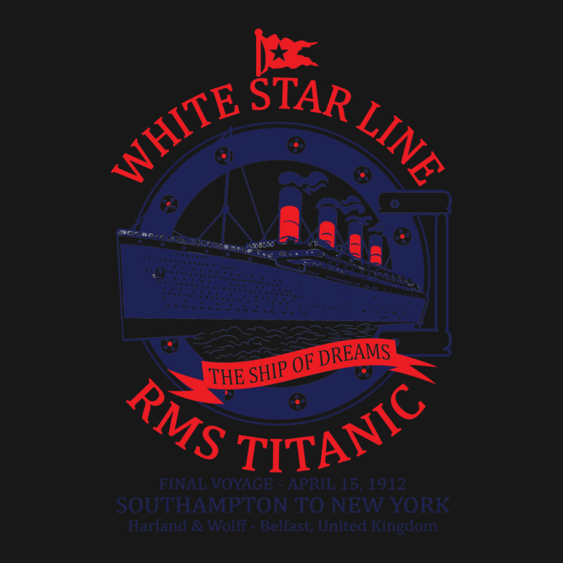 White Star Line   Titanic Flannel Shirt | Artistshot