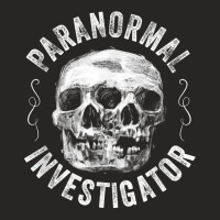 Ghost Hunting Paranormal Investigator T Shirt Ladies Fitted T-shirt | Artistshot