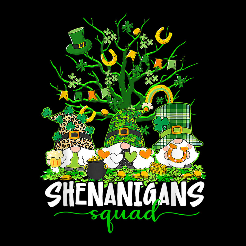 Funny Time For Shenanigans Squad St Patrick's Day Gnomes T Shirt Adjustable Cap by alph0r9bang | Artistshot