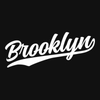 Brooklyn New York Cool Ny Retro 1970s Dark Pullover Hoodie Portrait Canvas Print | Artistshot