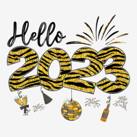 Happy New Year Good Bye 2023 Hello 2023 Gifts Fireworks T Shirt Adjustable Cap | Artistshot