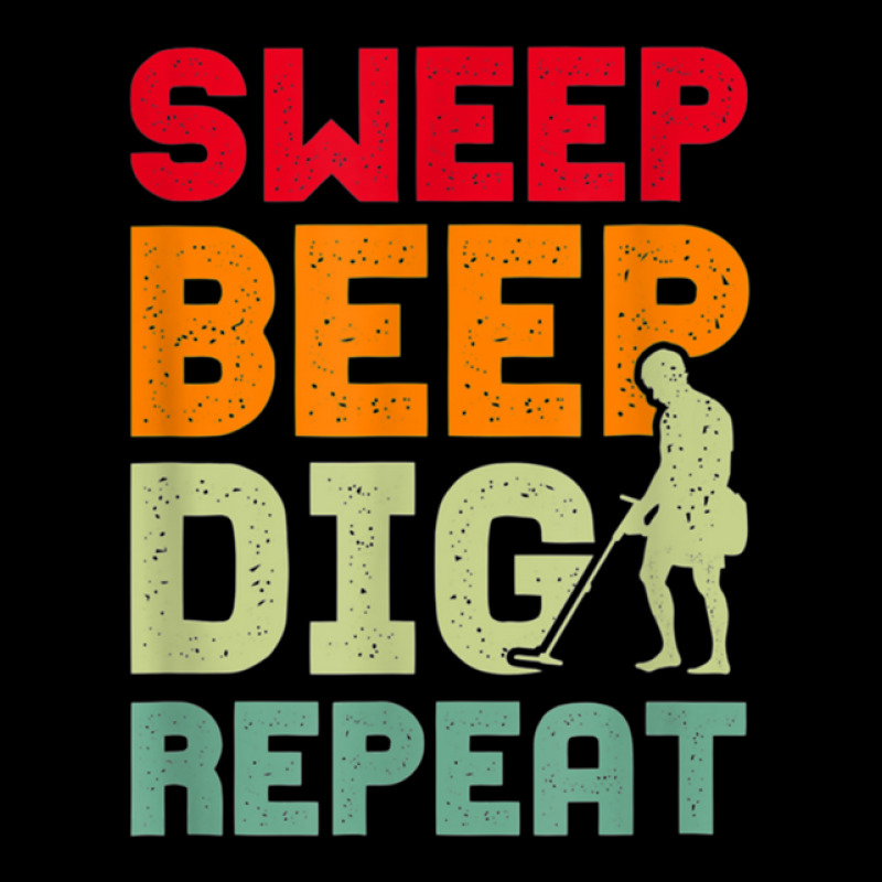 Sweep Beep Dig Repeat Metal Detecting Zipper Hoodie by NANCYLTICKLE-SUMMERS | Artistshot