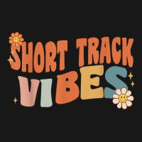 Groovy Short Track Vibes Costume Happy Teachers School Retro T Shirt Flannel Shirt | Artistshot