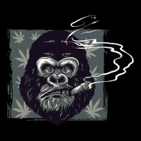 Smoking Angry Monkey Men's Long Sleeve Pajama Set | Artistshot