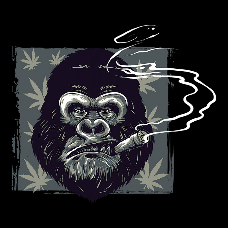 Smoking Angry Monkey Long Sleeve Shirts by AURRADILLARD | Artistshot