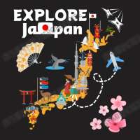 Explore Japan T-shirt | Artistshot