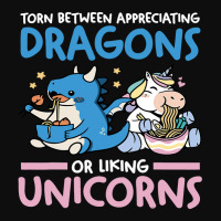 Somewhere Between Dragons And Unicorns Dragon Unicorn Crop Top | Artistshot