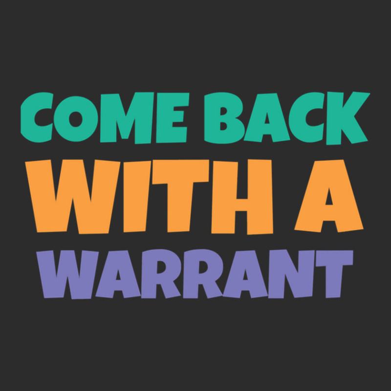 Great Rewards Come Back With A Warrant Gift For Movie Fans 1 Exclusive T-shirt by CrystalWanda | Artistshot