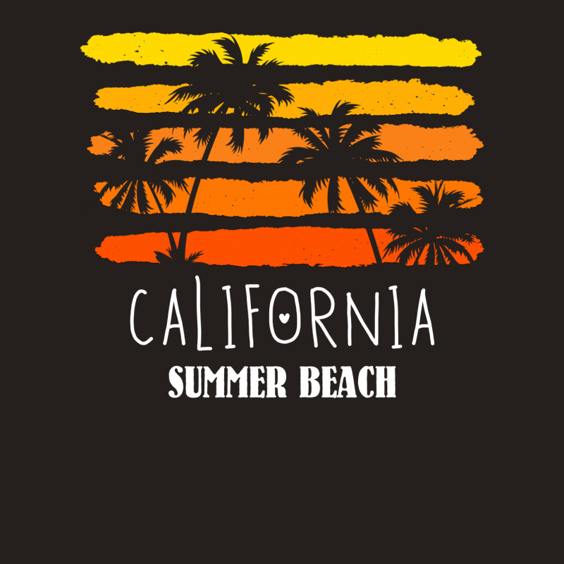 California Summer Beach For Dark Tank Top | Artistshot