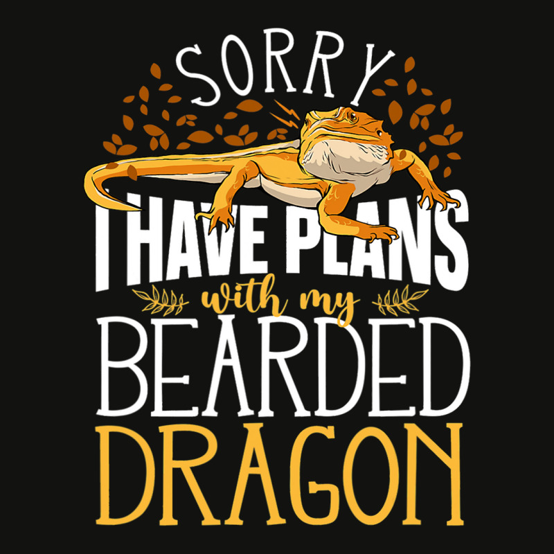 Sorry I Have Plans With My Bearded Dragon Scorecard Crop Tee by AURRADILLARD | Artistshot