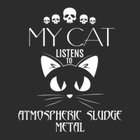 My Cat Listens To Atmospheric Sludge Metal Exclusive T-shirt | Artistshot