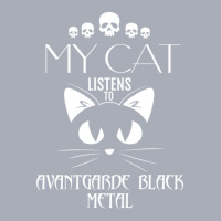 My Cat Listens To Avantgarde Atmospheric Black Metal Tank Dress | Artistshot