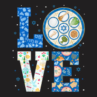 Love Cute Passover Decorations Funny Pesach Jewish Holiday T Shirt T-shirt | Artistshot