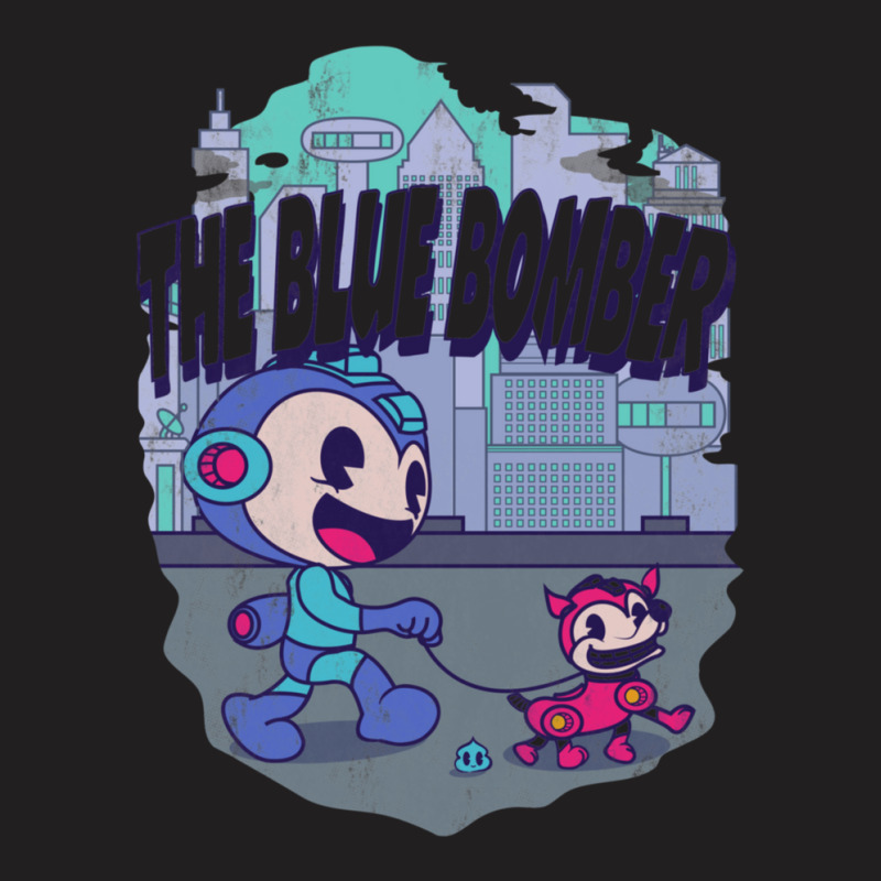 The Blue Bomber 6 T-shirt | Artistshot