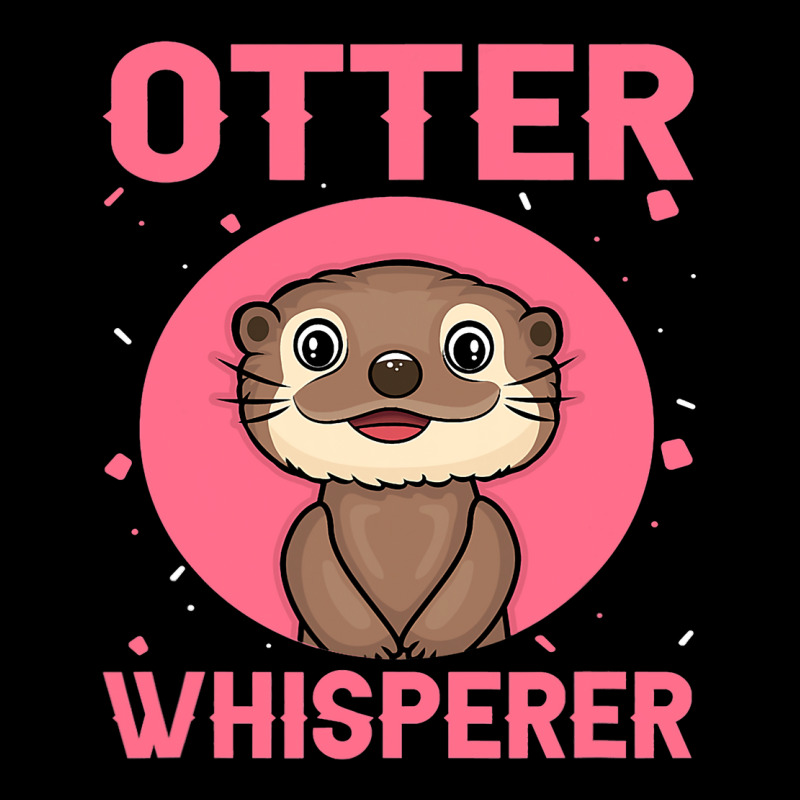 Otter Whisperer Cute River And Sea Otter Lover Women's V-Neck T-Shirt by SCOTTALLENZ | Artistshot