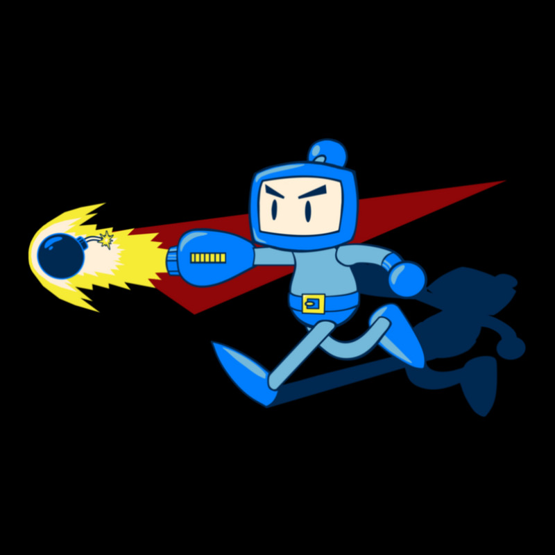 The Blue Bomber Man Pocket T-shirt | Artistshot