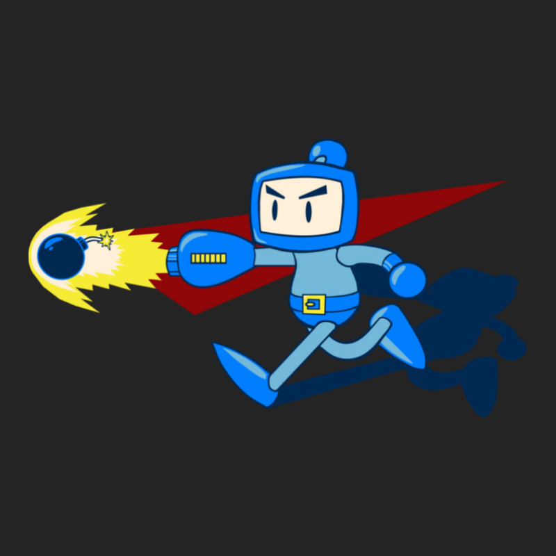 The Blue Bomber Man 3/4 Sleeve Shirt | Artistshot